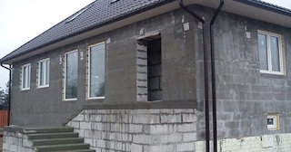 Фасад из газобетона для дома в Мурманске - Строй-Мрм, качественная отделка от 2079 руб.